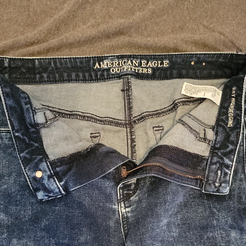 American Eagle Outfitters Dark Blue Jeggings